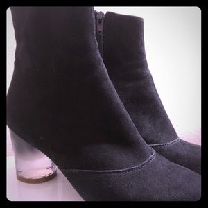 Must have Jeffrey Campbell Booties with Clear Heal